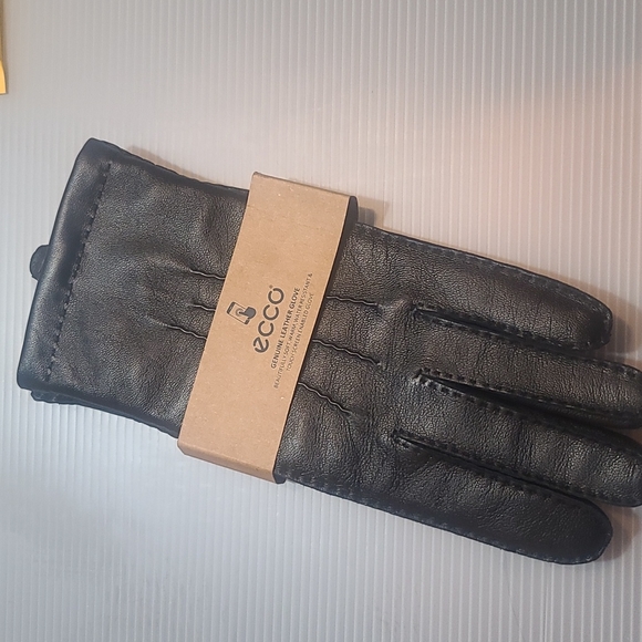 Ecco-Genuine Sheep Leather gloves - Picture 2 of 5